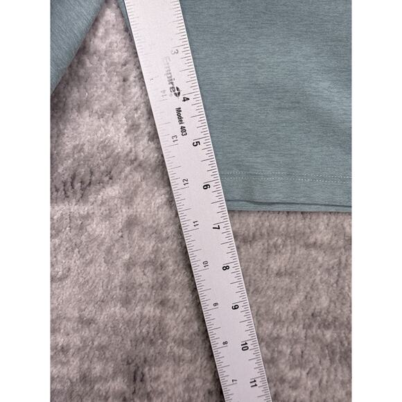 Beyond Yoga Bike Shorts Large Womens Blue Spacedye Cross Front Activewear - Picture 5 of 8